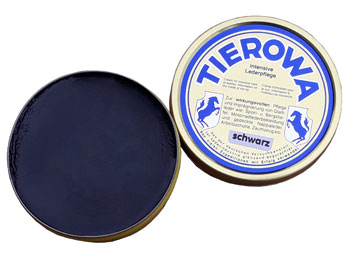 Tierowa Lederfett Schwarz 100 ml